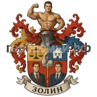 Герб семьи Золин
