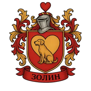 Герб семьи Золин