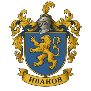 Герб семьи Иванов
