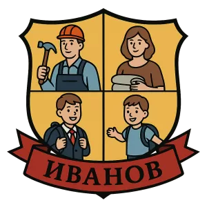 Герб семьи Иванов