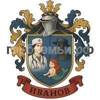 Герб семьи Иванов