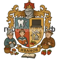 Герб семьи Иванов