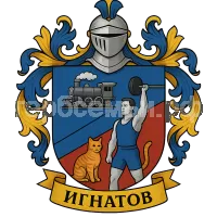 Герб семьи Игнатов