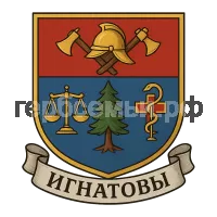 Герб семьи Игнатов