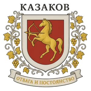 Гербы семьи Казаков