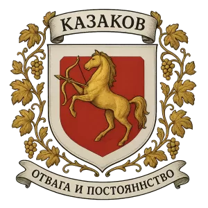 Герб семьи Казаков