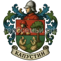 Герб семьи Капустин