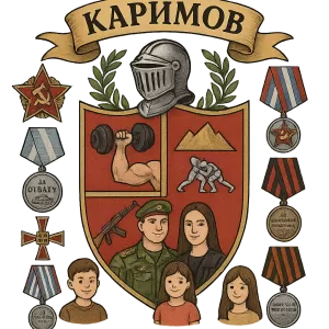 Герб семьи Каримов