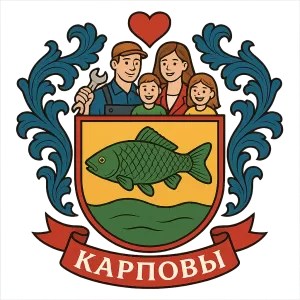 Герб семьи Карпов