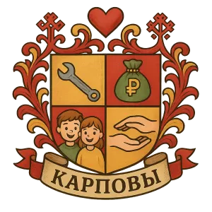 Герб семьи Карпов