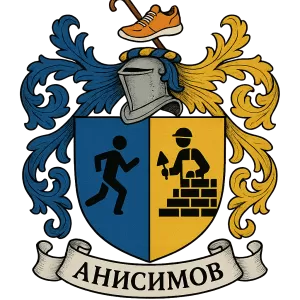 Герб семьи Анисимов