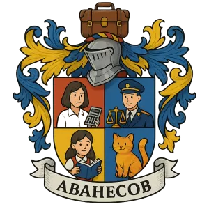 Герб семьи Аванесов