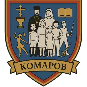 Герб семьи Комаров