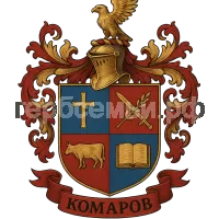 Гербы семьи Комаров