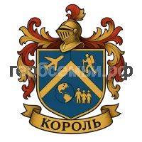 Герб семьи Король