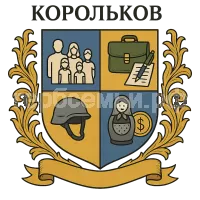 Герб семьи Корольков