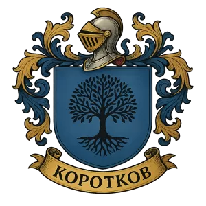 Герб семьи Коротков