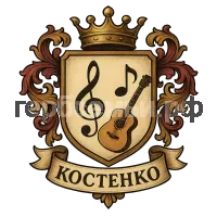 Герб семьи Костенко