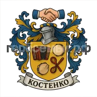 Герб семьи Костенко