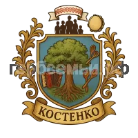 Герб семьи Костенко