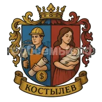 Герб семьи Костылев