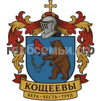 Гербы семьи Кощеев
