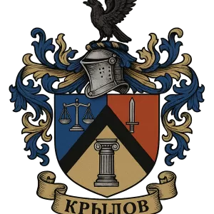 Герб семьи Крылов