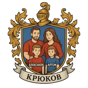 Гербы семьи Крюков