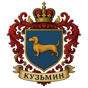 Герб семьи Кузьмин