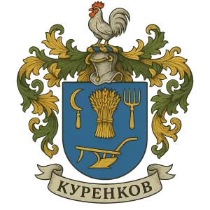 Герб семьи Куренков
