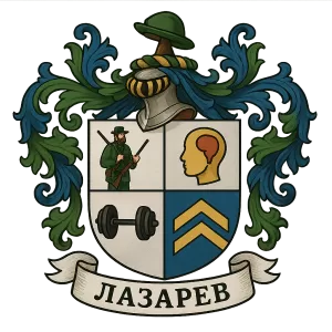 Герб семьи Лазарев