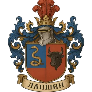 Герб семьи Лапшин