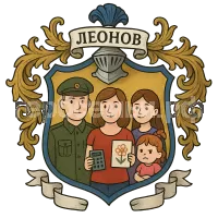 Герб семьи Леонов