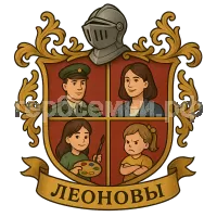 Герб семьи Леонов