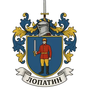 Гербы семьи Лопатин