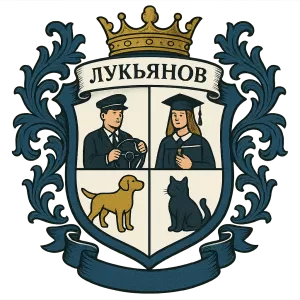 Герб семьи Лукьянов