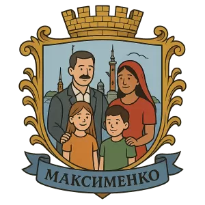 Герб семьи Максименко