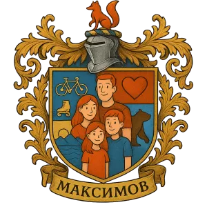 Герб семьи Максимов