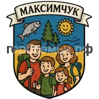 Герб семьи Максимчук