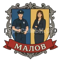 Герб семьи Малов