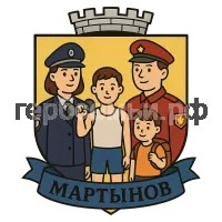Герб семьи Мартынов