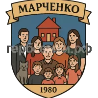 Герб семьи Марченко