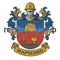 Герб семьи Марченко