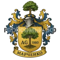 Герб семьи Марченко
