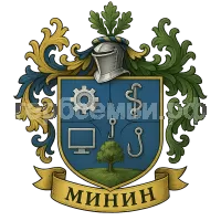 Герб семьи Минин
