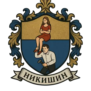 Герб семьи Никишин