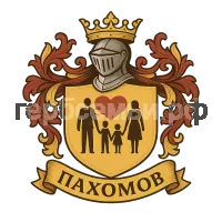 Герб семьи Пахомов