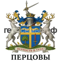 Герб семьи Перцев