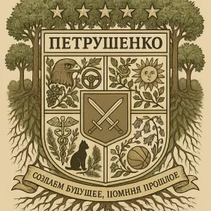 Герб семьи Петрушенко