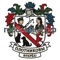 Герб семьи Плотников